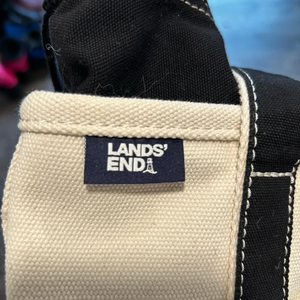 Lands' End Embroidered Tote - Picture 5 of 5